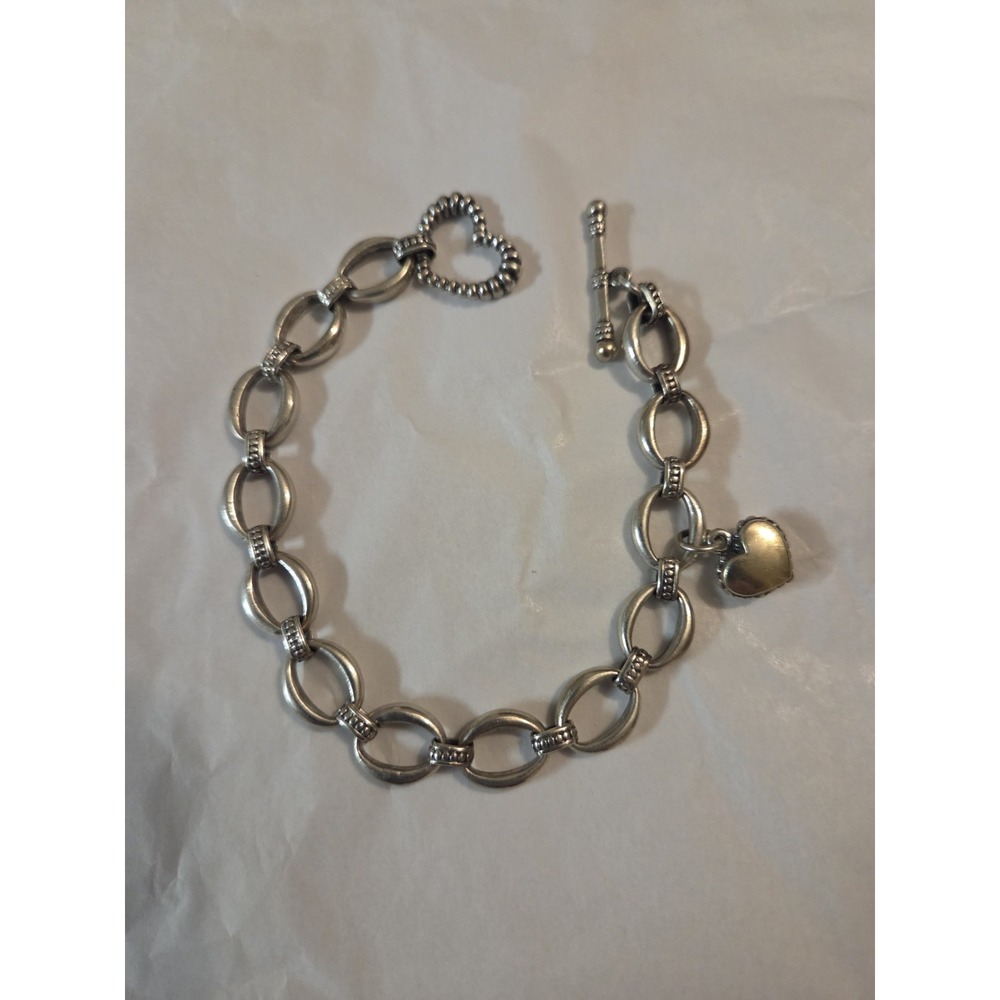 Lagos sterling silver (925) heart bracelet - Picture 1 of 6